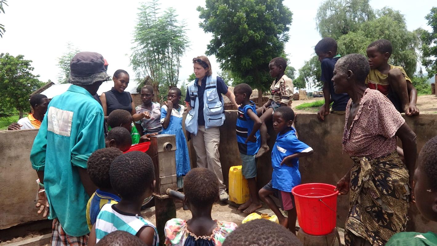 Silva Lauffer in Kalima Village