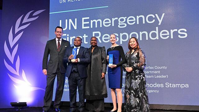 UNDAC team received the UN Heros Award in 2024