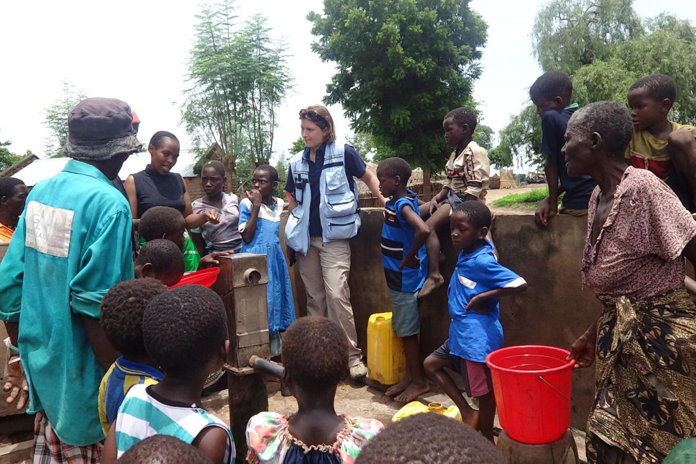 Silva Lauffer in Kalima Village