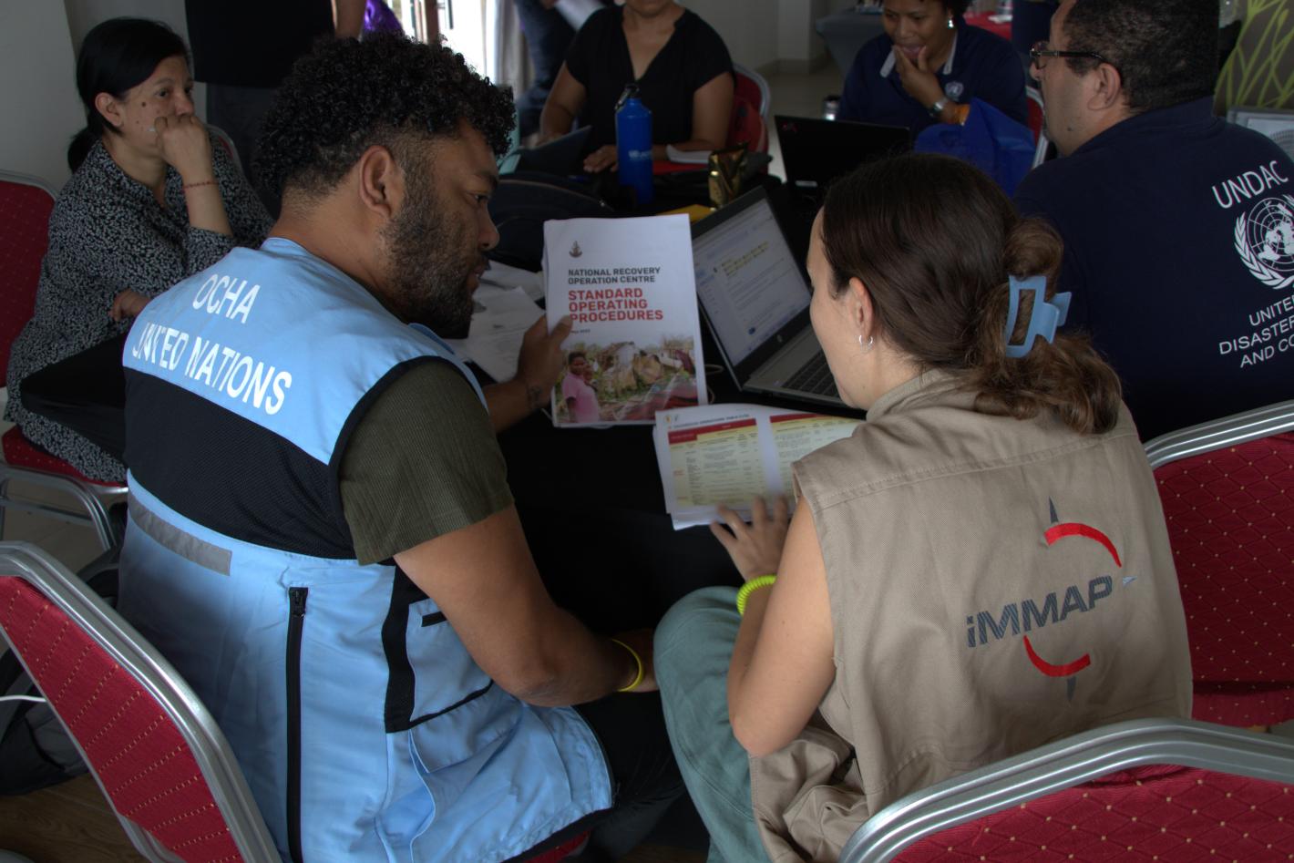 Anthony Blake (Fiji), UNDAC Vanuatu Team Leader