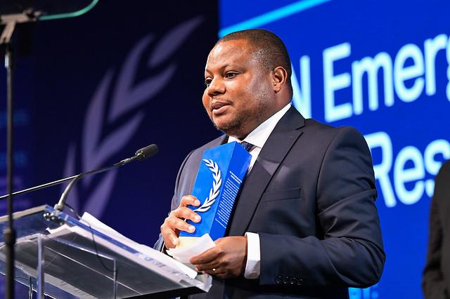 Acceptance speech by UNDAC for the UN Hero Award in 2024