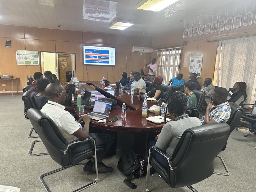 CADRI Zambia team planning in Lusaka